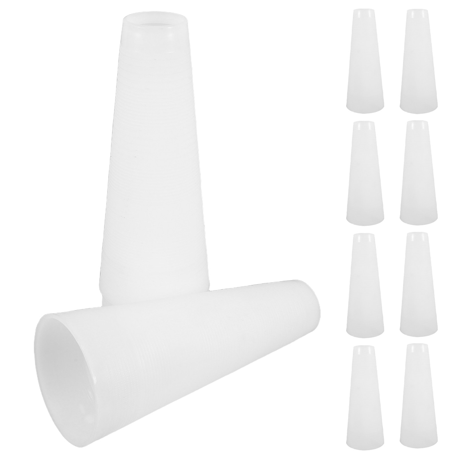 Textiles Sewing Machine - 10Pcs Plastic Yarn Cones Cone Bobbins