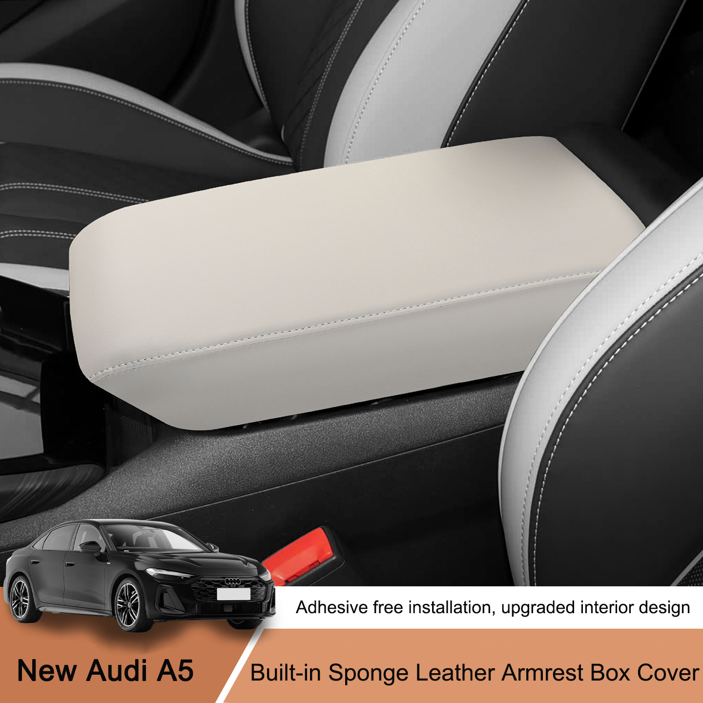 Sewing Custom - Hard Shell Leather Armrest Box Cover