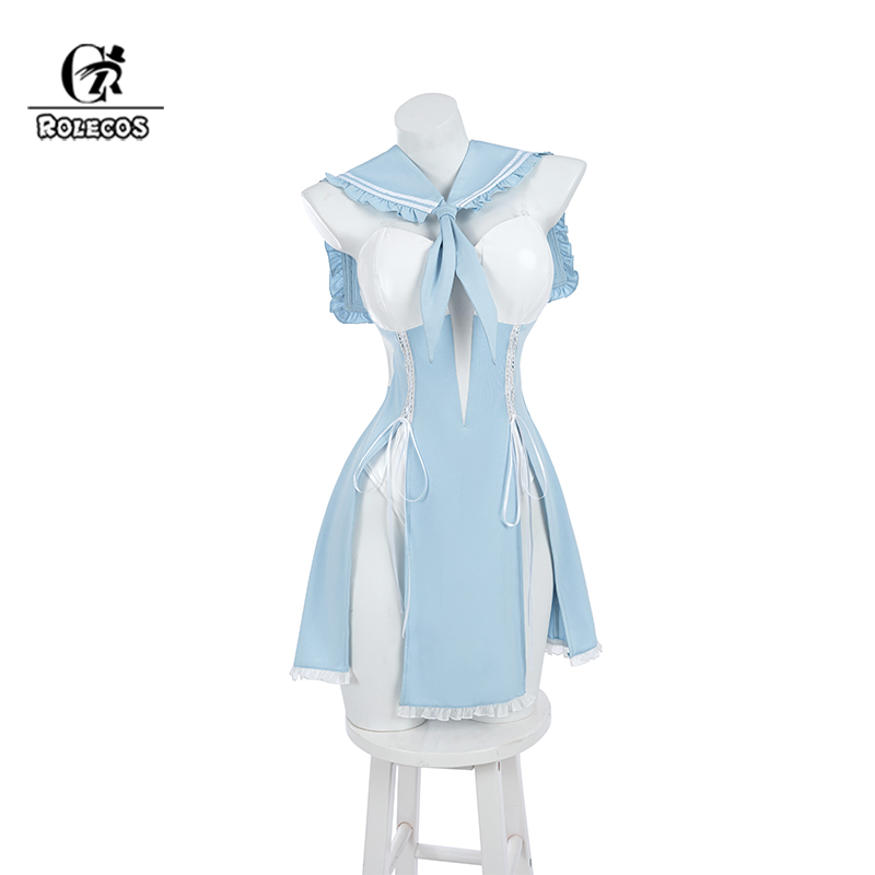 Elastic Waistband Roll - ROLECOS Original Blue White Sailor Bunny