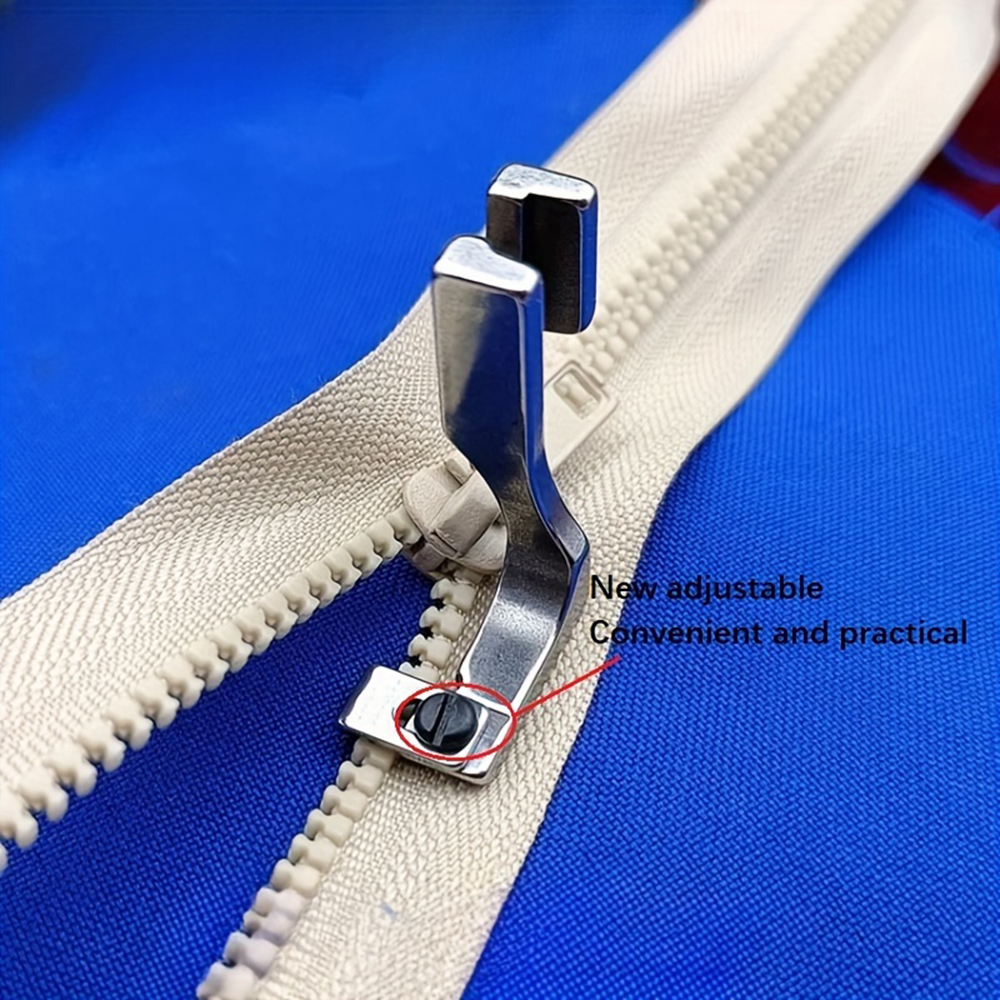 Sewing Machine Needle - T69 Adjustable Invisible Zipper Presser Foot