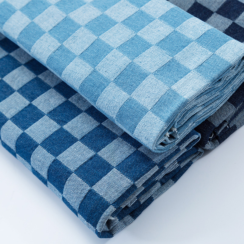 Cotton Jacquard Denim Fabric P - Sewing By review and price