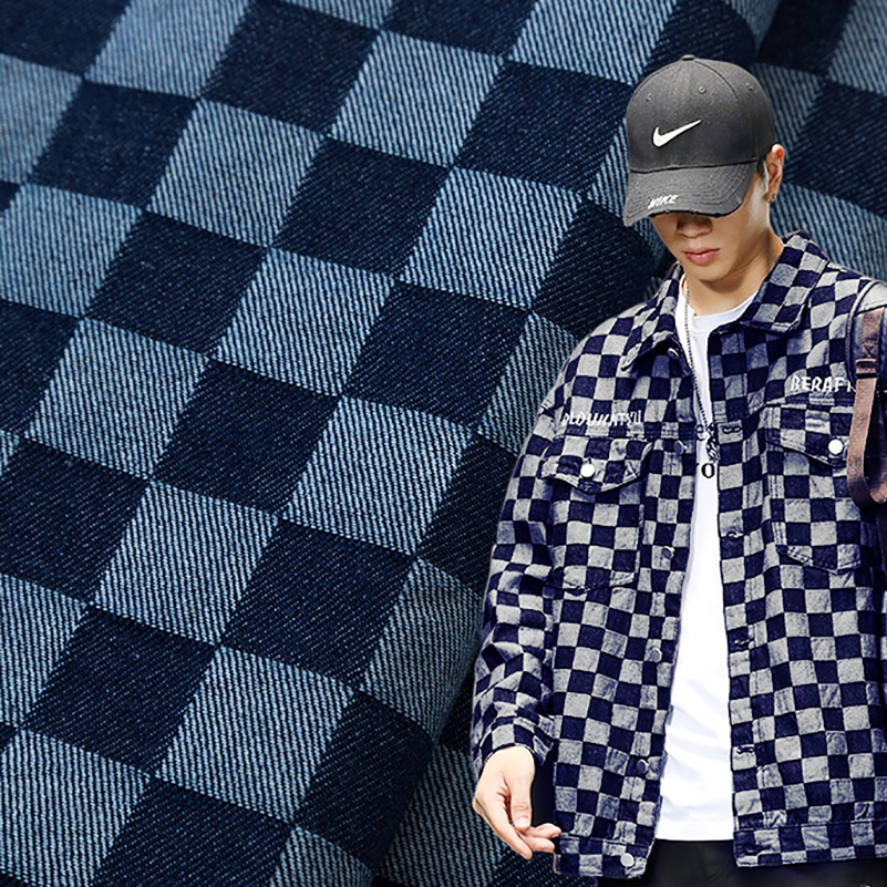 Cotton Jacquard Denim Fabric P - Sewing By review and price