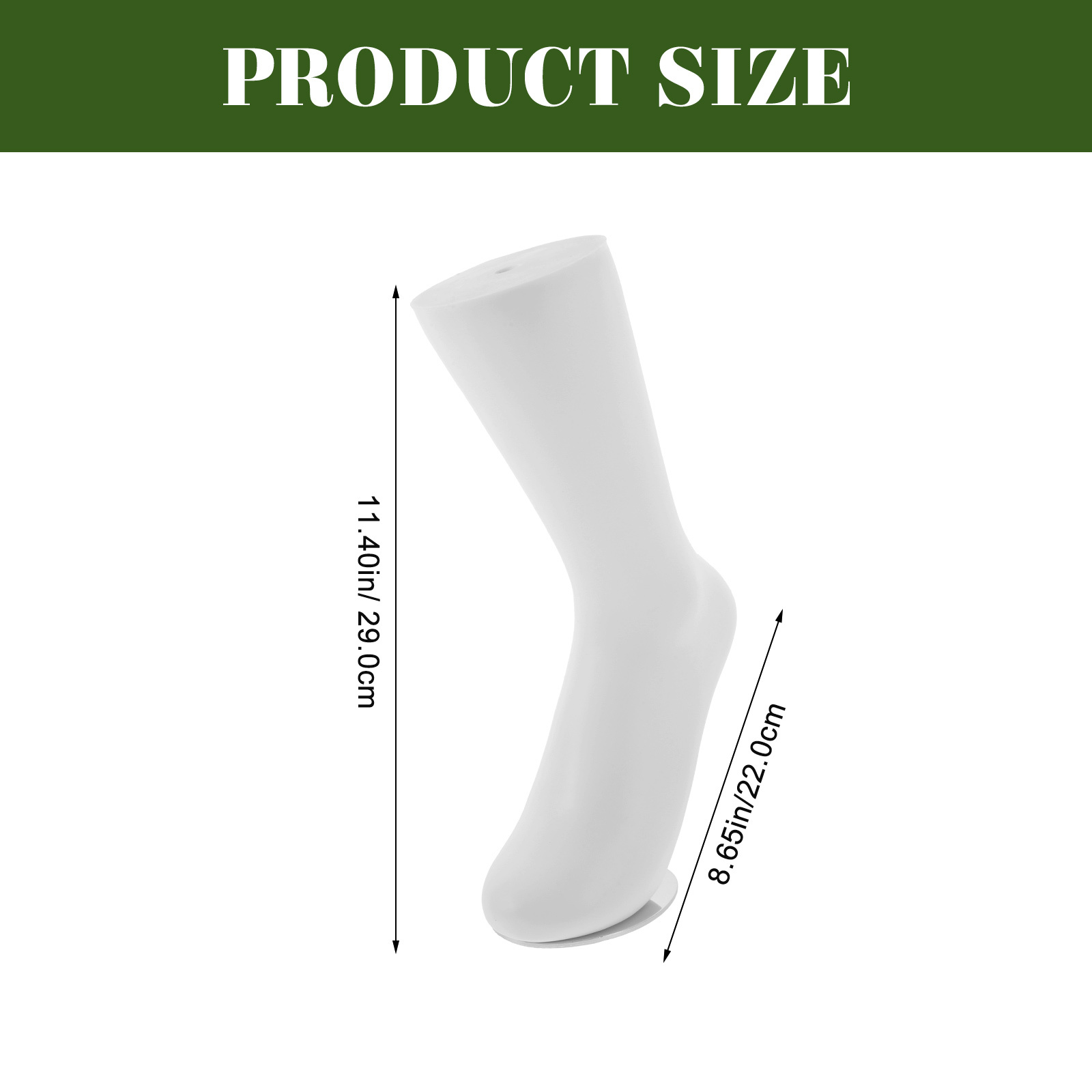 Foot Display for Socks and Sho - Dress Form Mannequin review and price