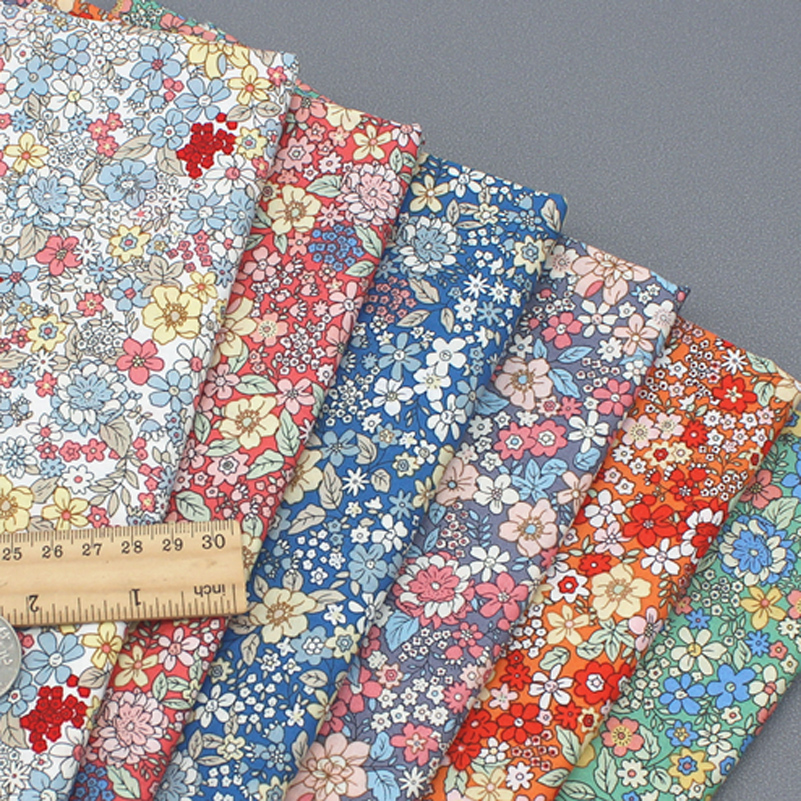 Liberty Fabric Floral Cotton P - Vintage Sewing Textile review and price
