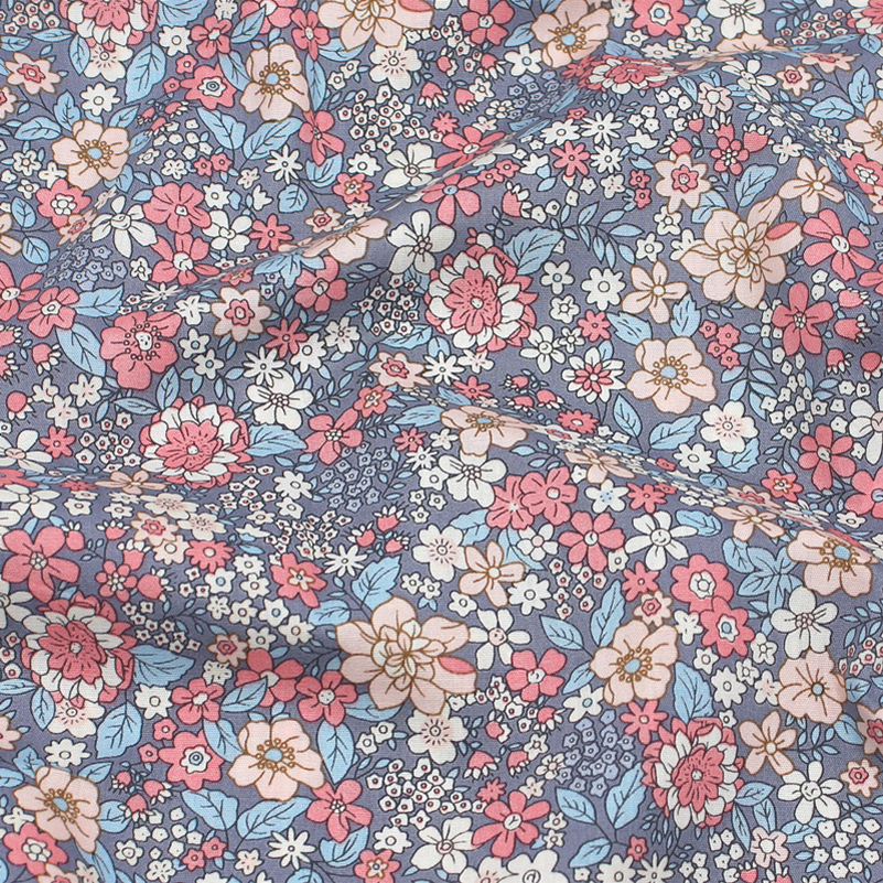 Liberty Fabric Floral Cotton P - Vintage Sewing Textile review and price