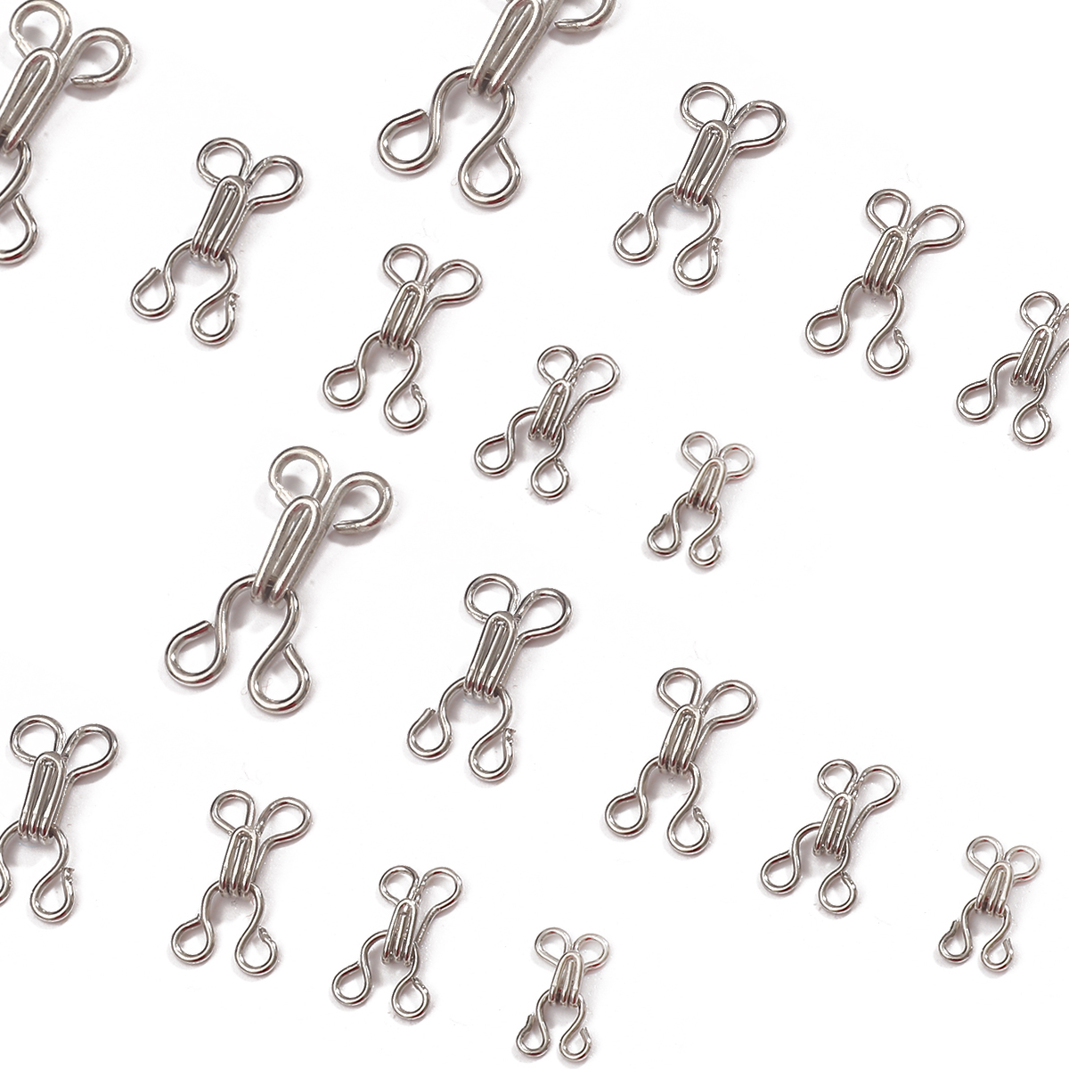 7-12mm 24pcs Cloth Hook and Ey - Hook Eye Fastener review and price