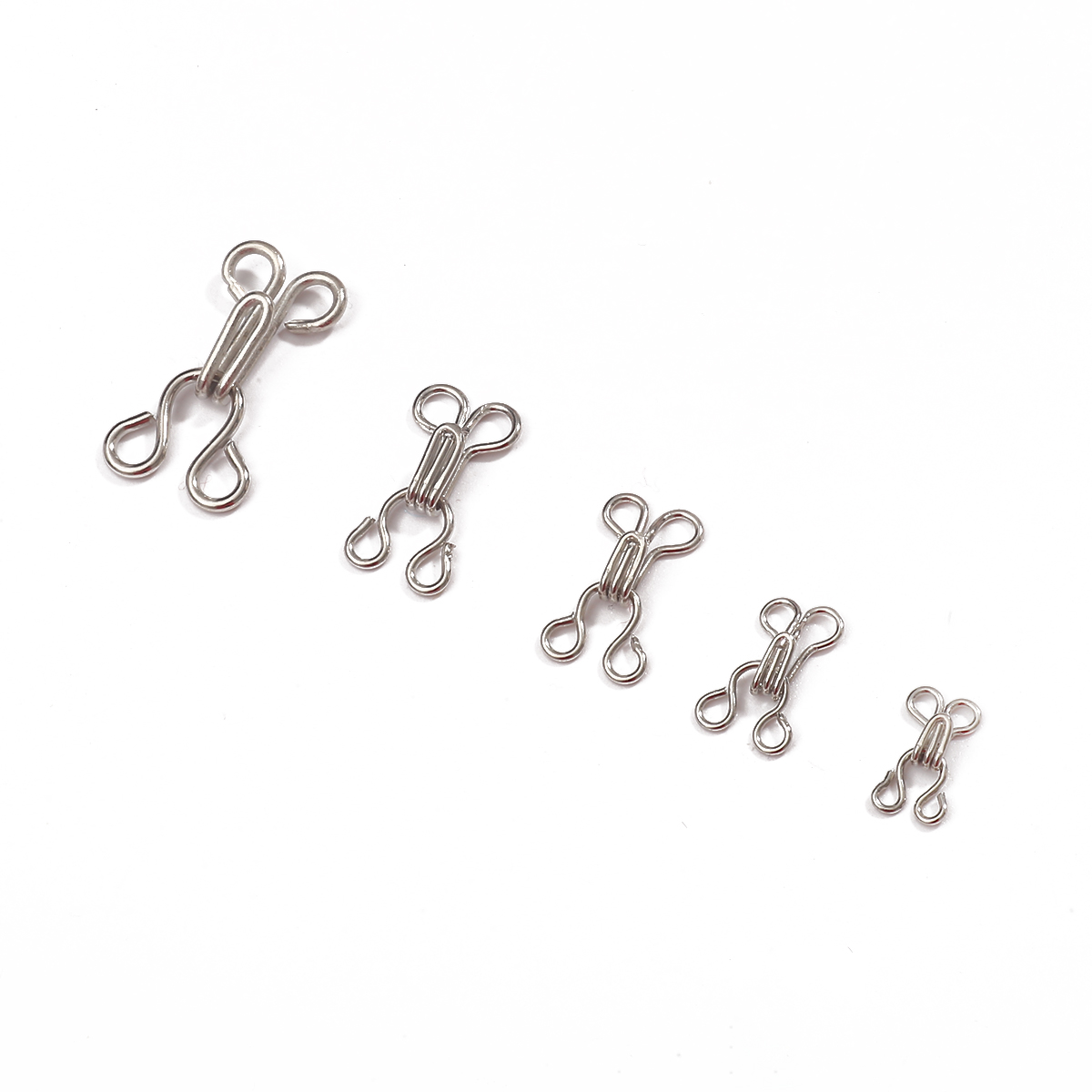 7-12mm 24pcs Cloth Hook and Ey - Hook Eye Fastener review and price