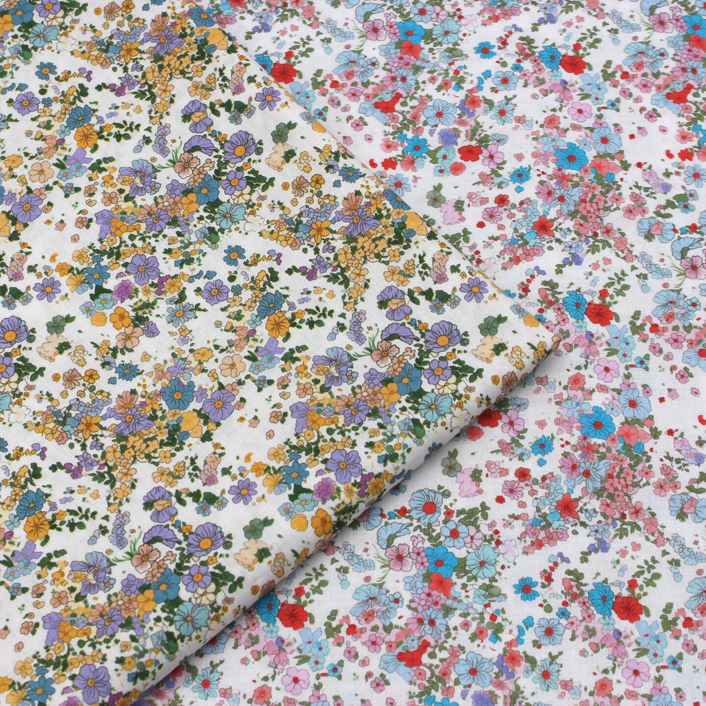 Vintage Floral 100% Cotton Fab - Vintage Sewing Textile review and price