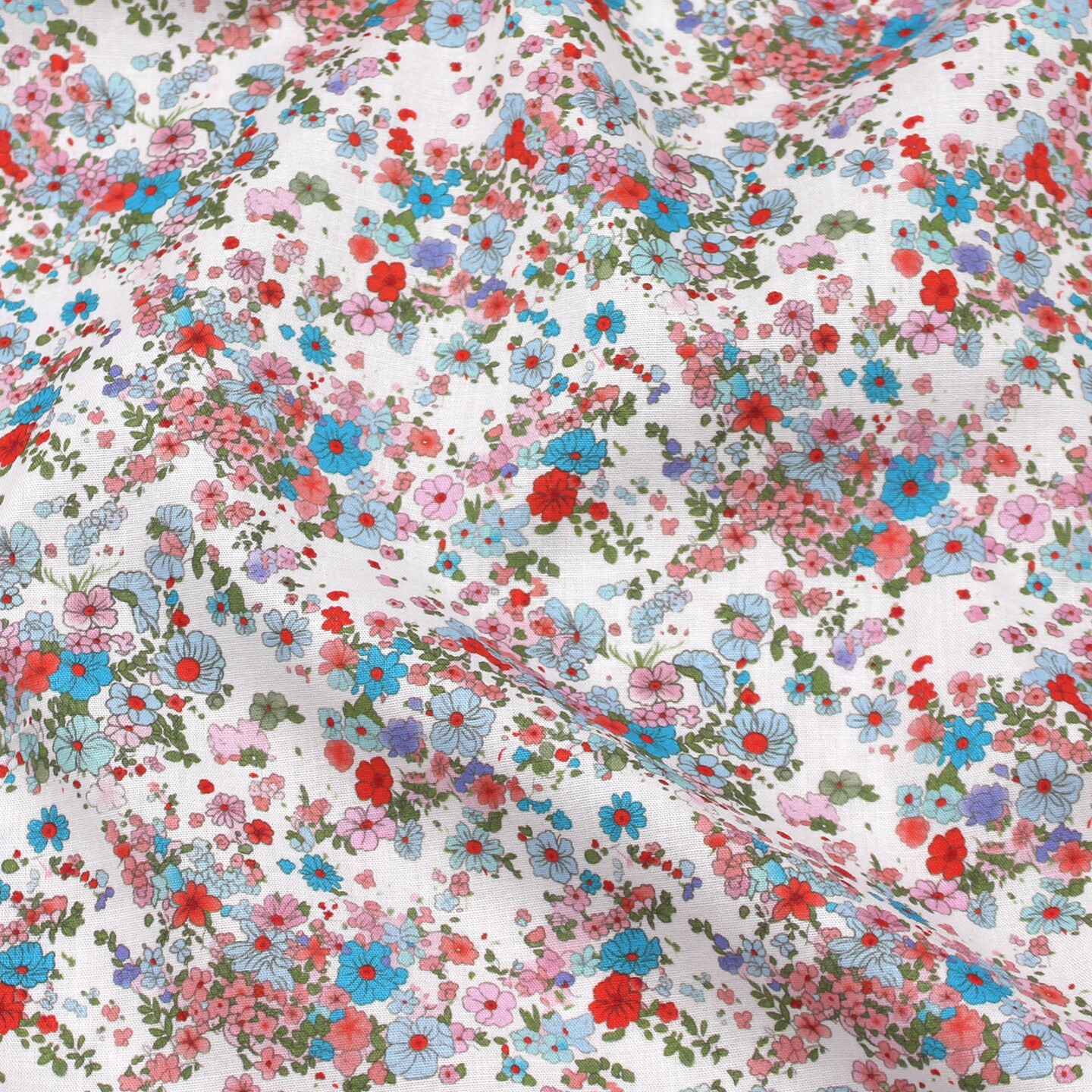 Vintage Floral 100% Cotton Fab - Vintage Sewing Textile review and price