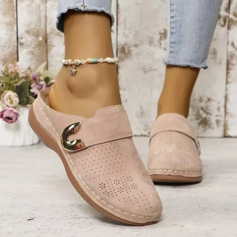 Women's solid-colored wedge sa - Velcro Sew On review and price