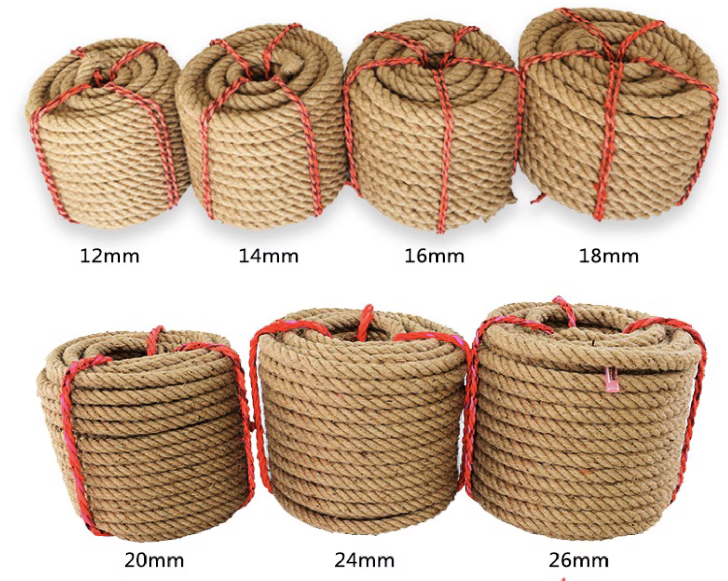 5/6/8/10mm Vintage Jute Rope S - Vintage Sewing Textile review and price