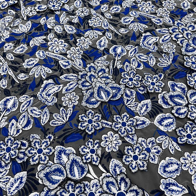 1yard Blue and white porcelain - Sewing Embroidery Fabric review and price
