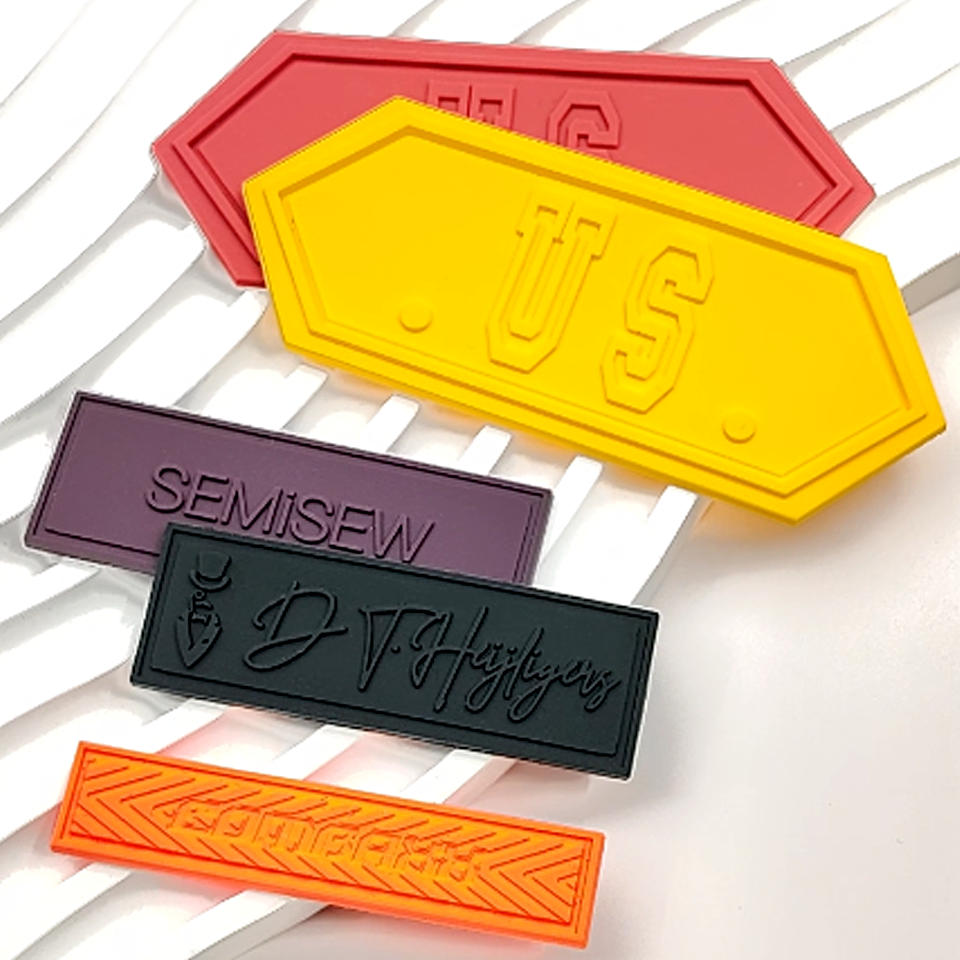 Recycled Custom PVC Patch Sili - Sewing Label review and price