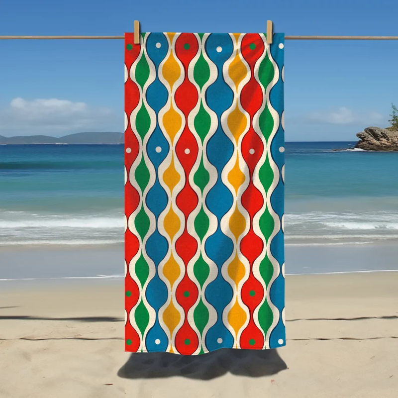 Mid Century Modern Color Block - Century Textile & Sewing Supply By Owner review and price