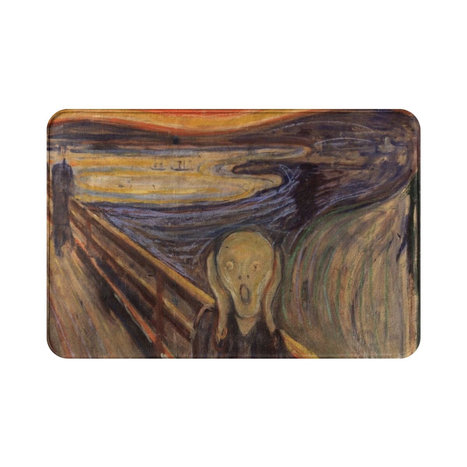 Munch's Scream Carpet Mat Rug  - Century Textile & Sewing Supply By Owner review and price