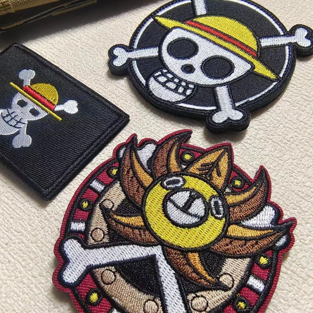 One Piece Cartoon sleeve patch - Velcro Sew On review and price