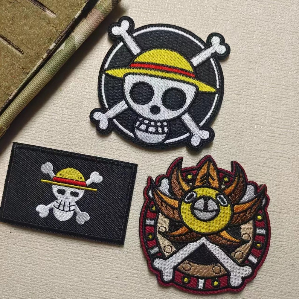 One Piece Cartoon sleeve patch - Velcro Sew On review and price