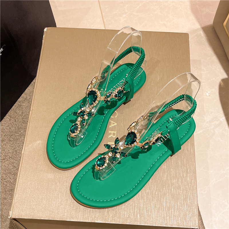 Summer Flats Sandals Women Cry - Elastic Waistband Roll review and price
