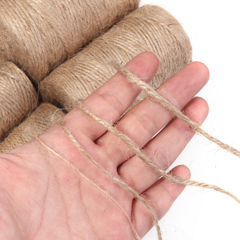 100Meters Natural Jute Rope St - Vintage Sewing Textile review and price