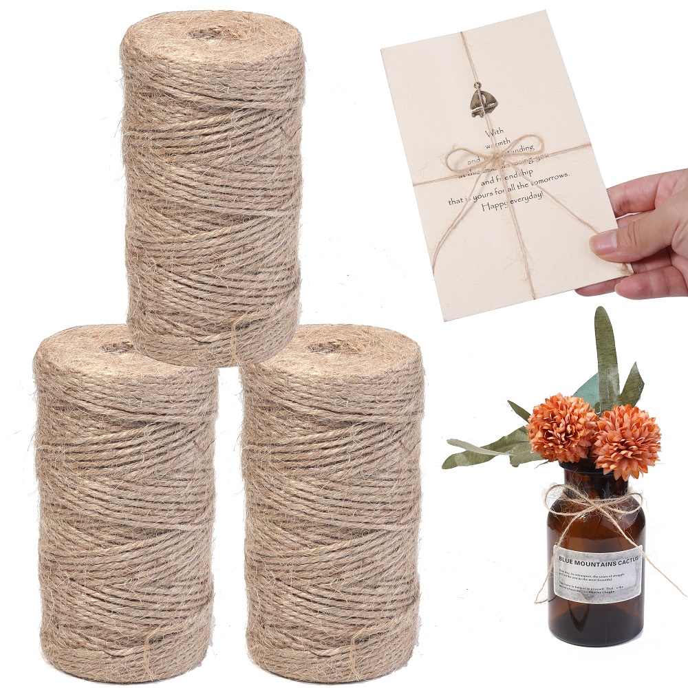 100Meters Natural Jute Rope St - Vintage Sewing Textile review and price