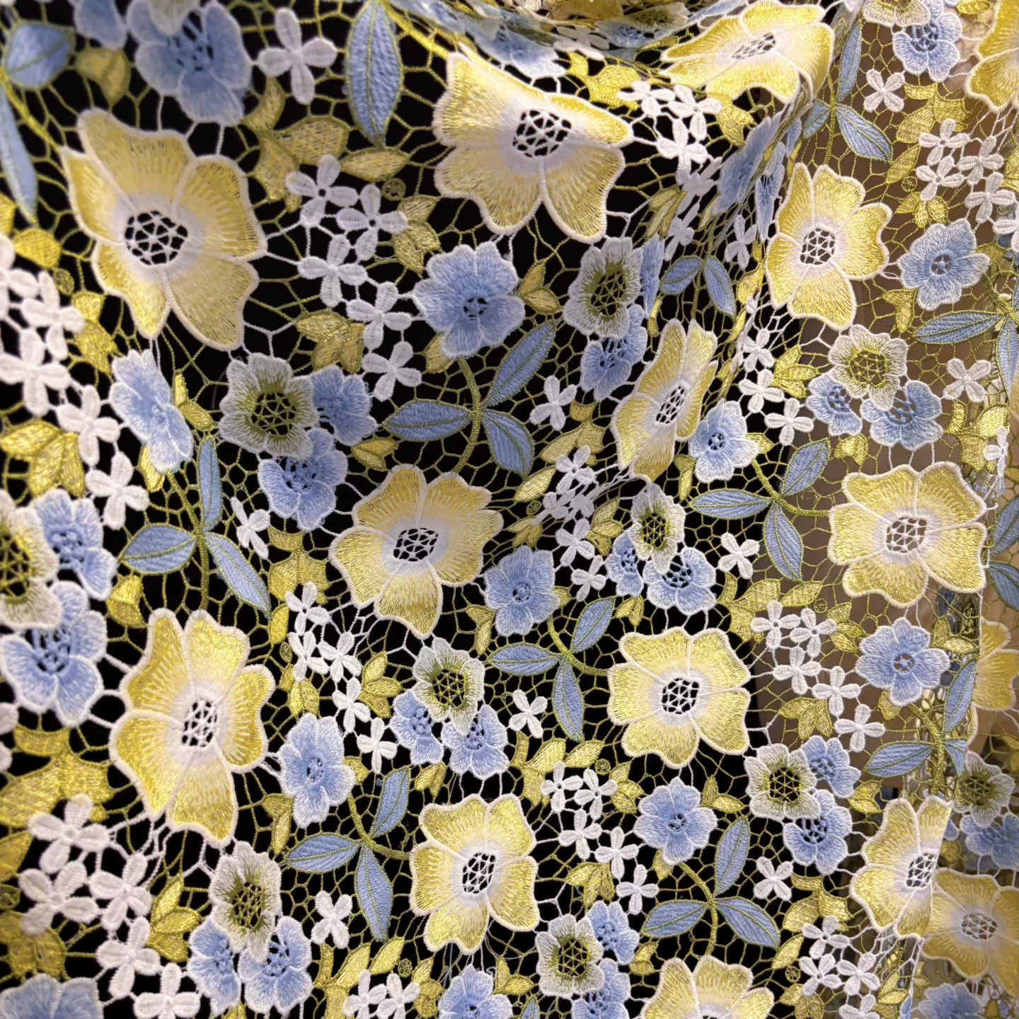 1yard Water soluble colorful f - Sewing Embroidery Fabric review and price