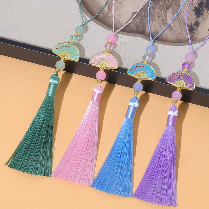 10pcs Vintage Bead Fan Tassels - Vintage Sewing Textile review and price