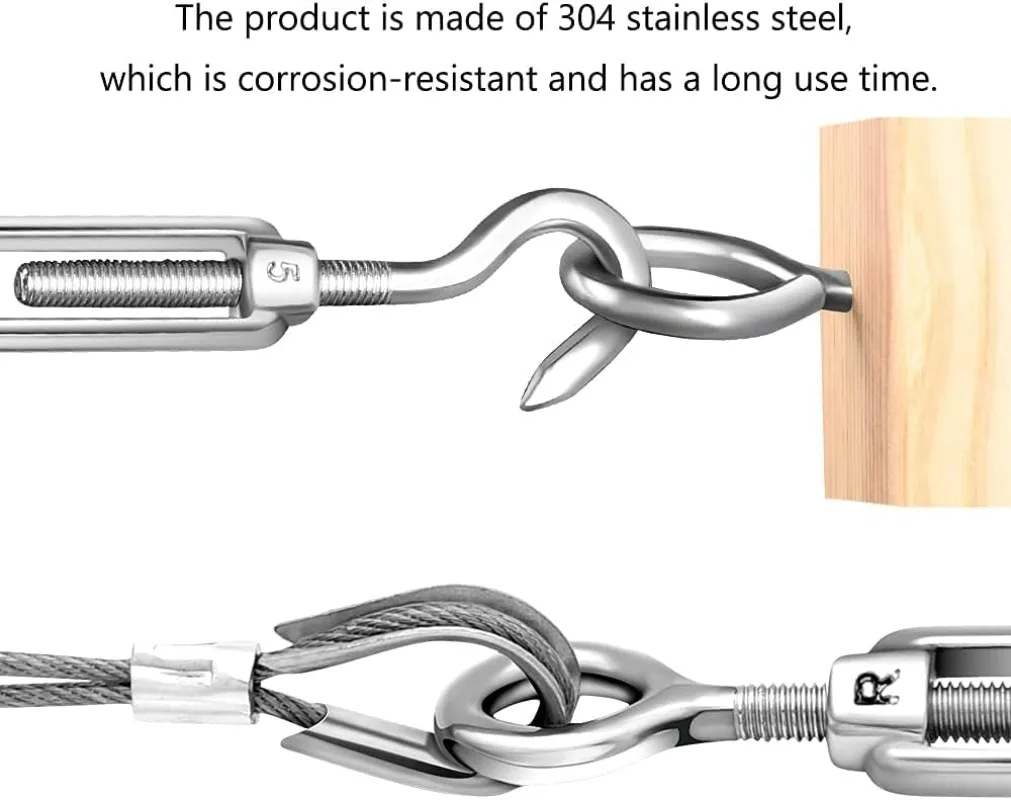 10/1pcs Stainless Steel Hook a - Hook Eye Fastener review and price