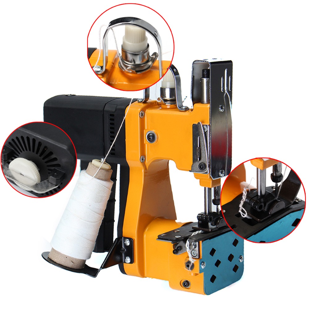 Electric Woven Bag Closing Mac - Textiles Sewing Machine review and price