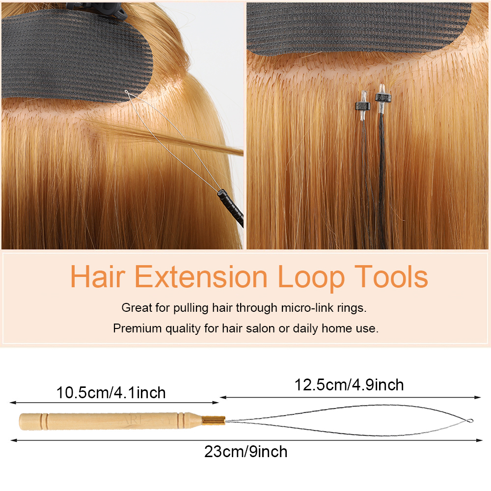 ARLANY Wooden Handle Hair Loop - Needle Threader Tool review and price
