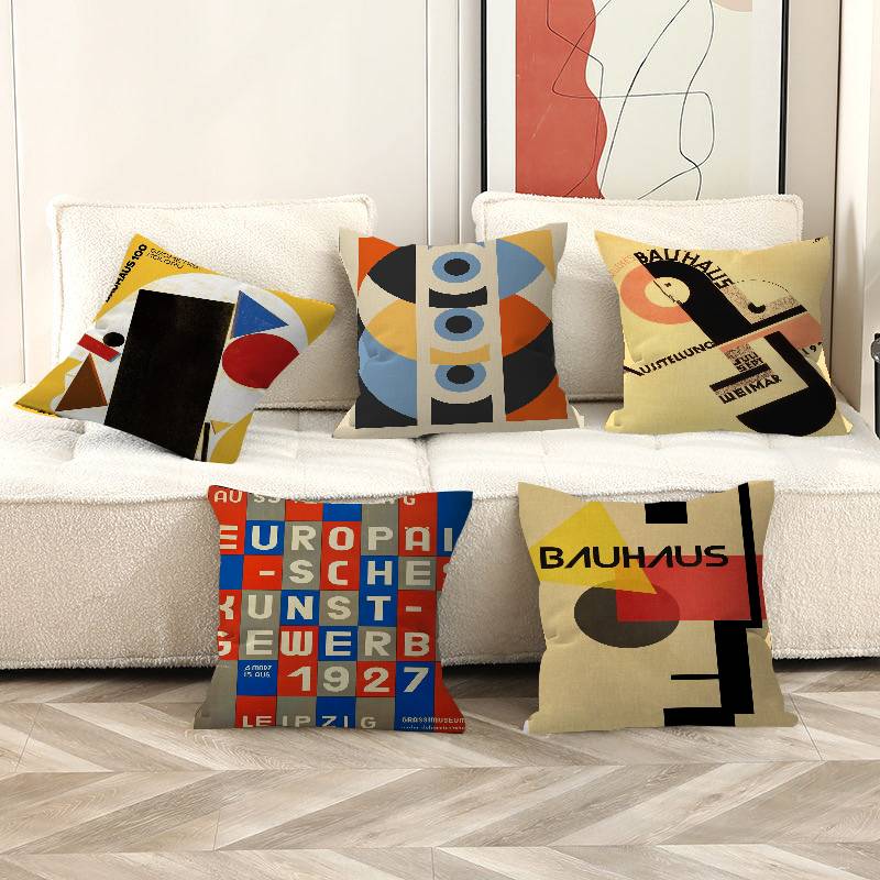Century Modern Bauhaus Pillow  - Century Textile & Sewing Supply By Owner review and price
