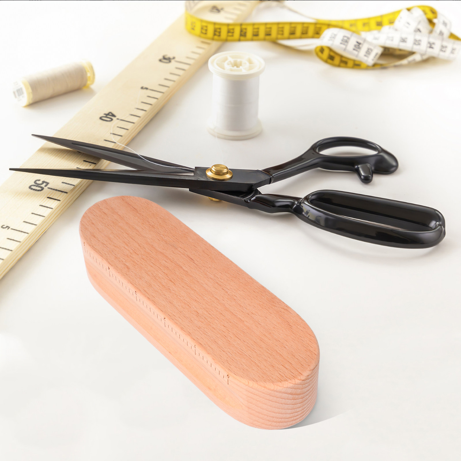 2Pcs Wooden Tailor Clapper Sea - Sewing Embroidery Fabric review and price