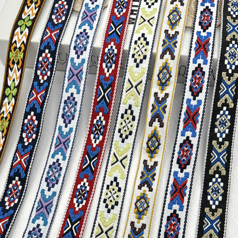 50 Yards 18-20mm Vintage Jacqu - Vintage Sewing Textile review and price