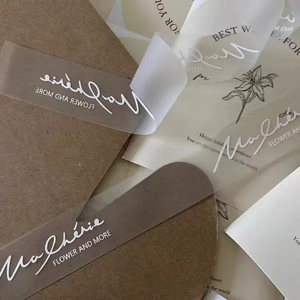 Matte Semi-Transparent Frosted - Sewing Label review and price