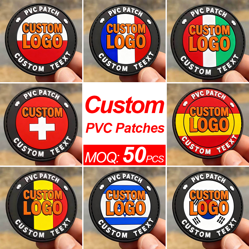 Custom Silicone Rubber Badges  - Sewing Label review and price
