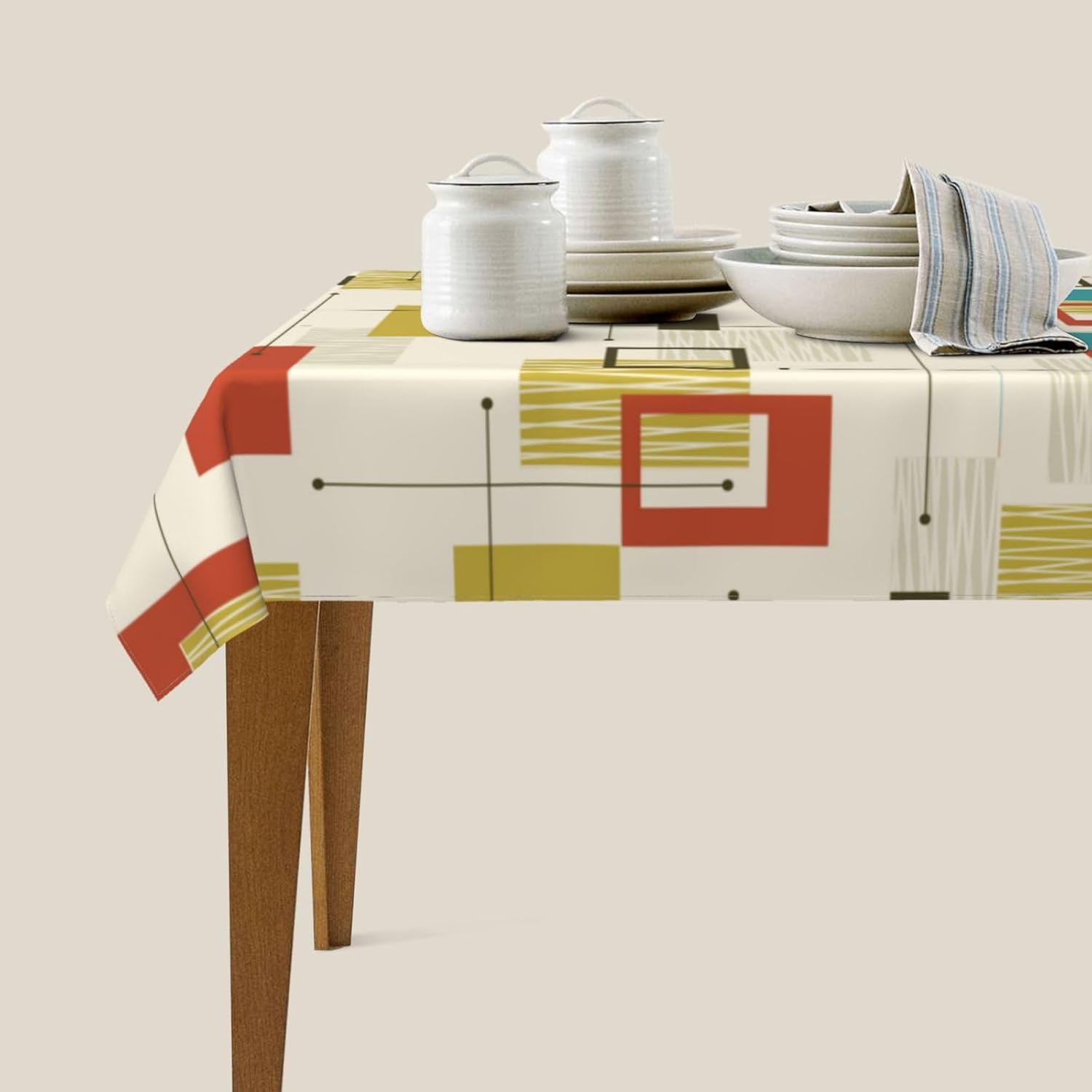 Abstract Geometric Mid Century - Century Textile & Sewing Supply By Owner review and price