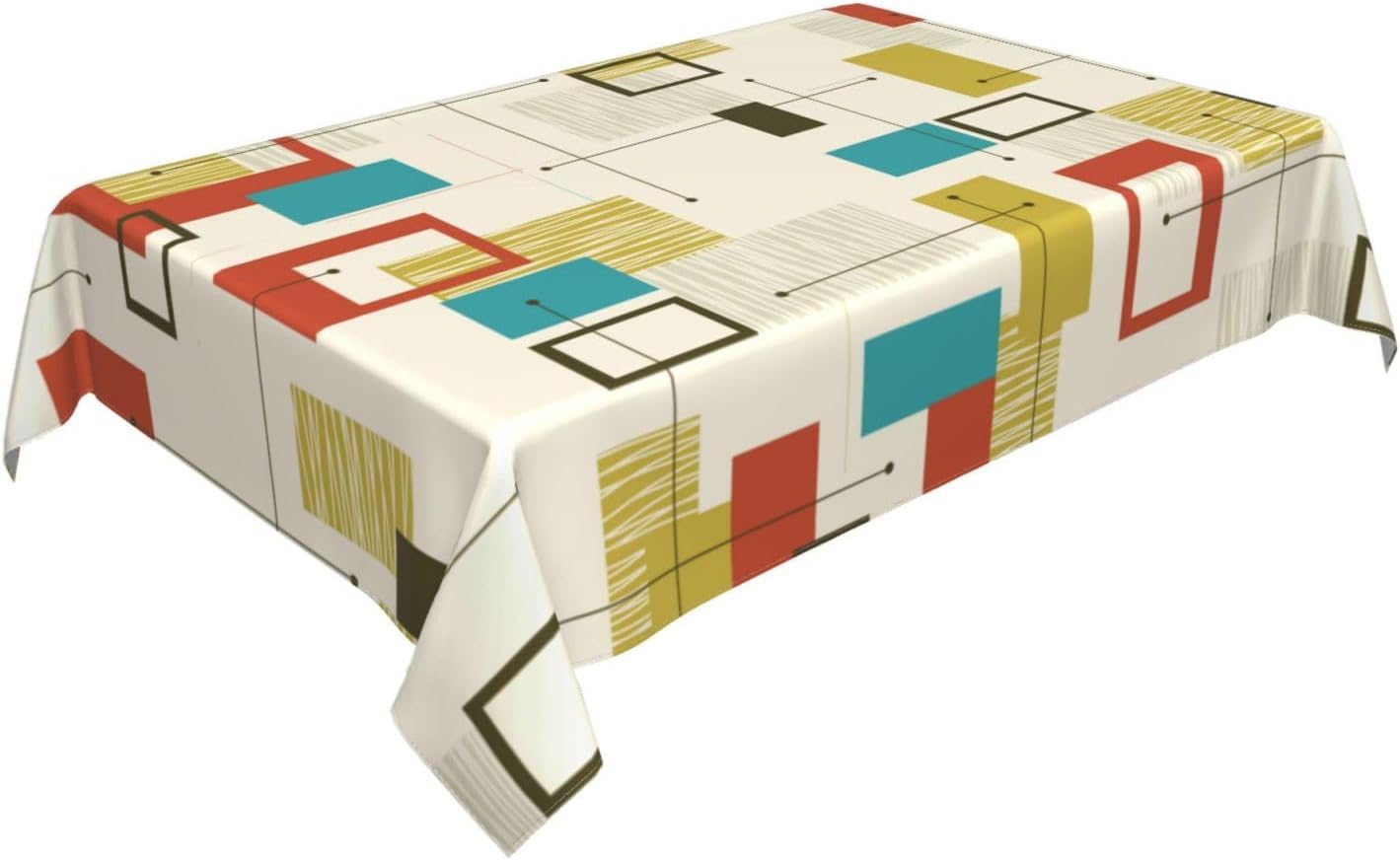 Abstract Geometric Mid Century - Century Textile & Sewing Supply By Owner review and price