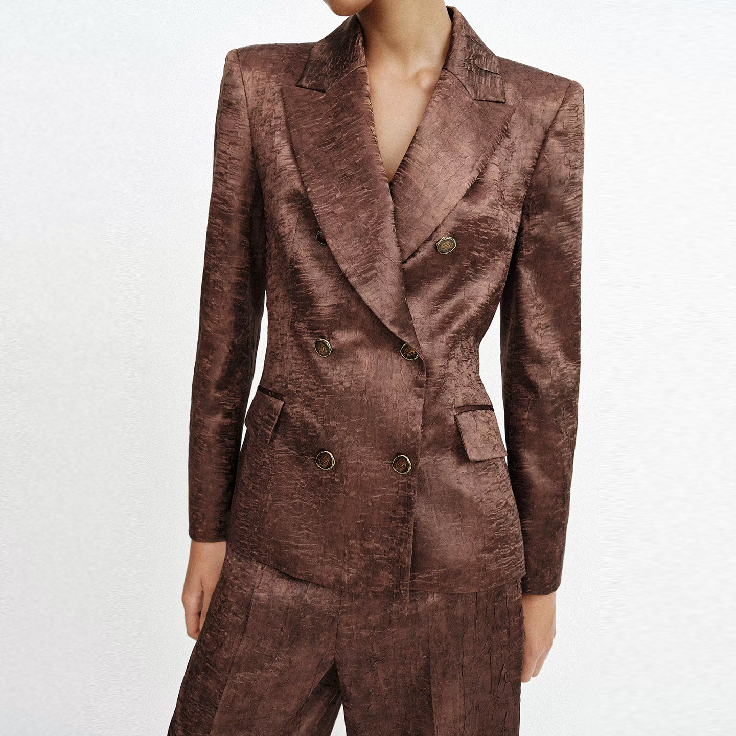 Women's Fashion Suit Set with  - Shoulder Pad Set In review and price