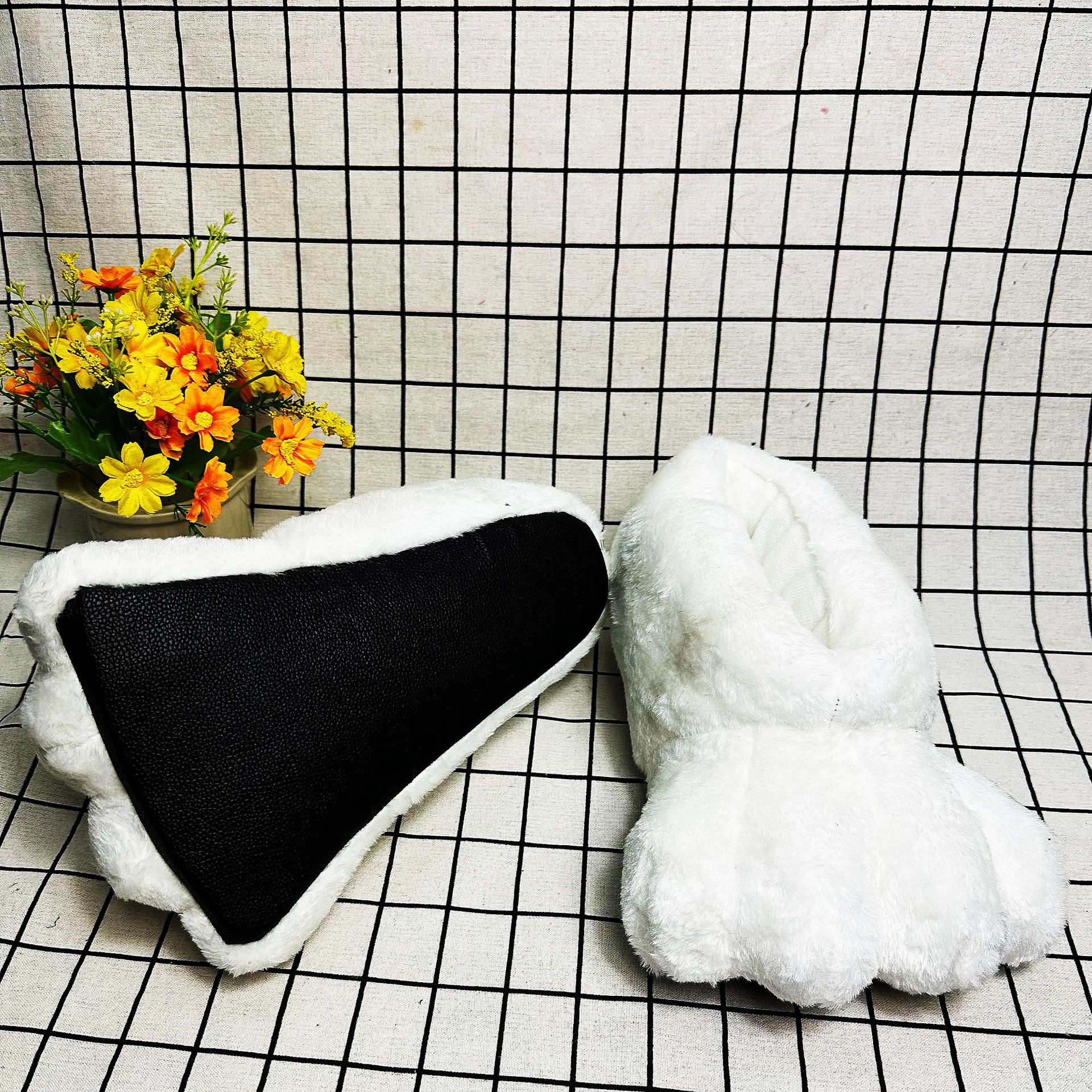 In Stock Rabbit Paw Slippers H - Sewing House review and price