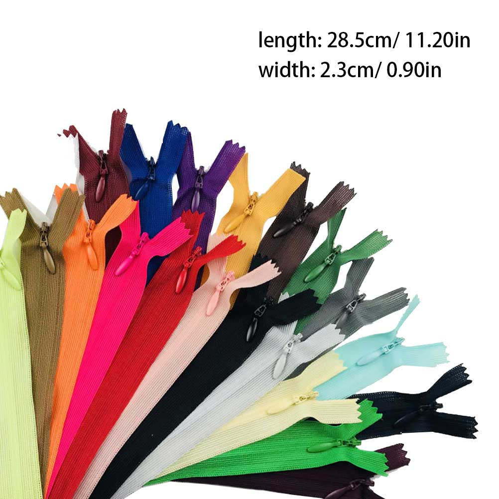 23Pcs 25Cm Conceal Zippers Nyl - Invisible Zip Fastener review and price