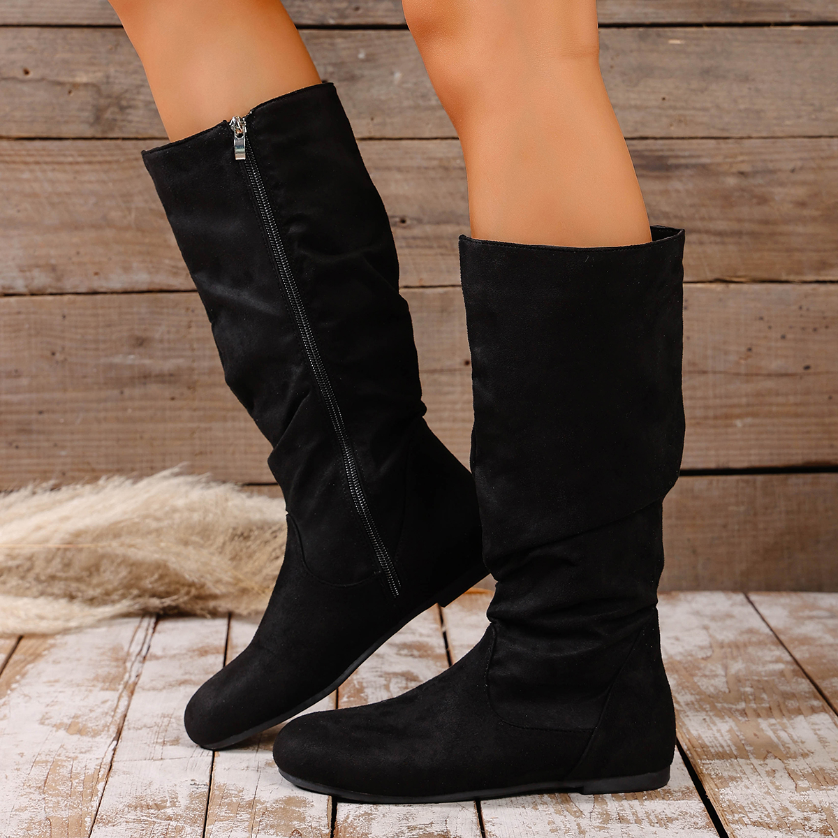 Fashionable New Round Toe Sued - Sewing New review and price