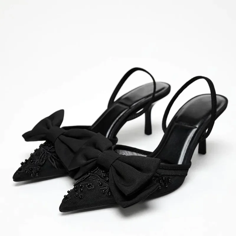 Black Mesh String Beads Heeled - Elastic Waistband Roll review and price