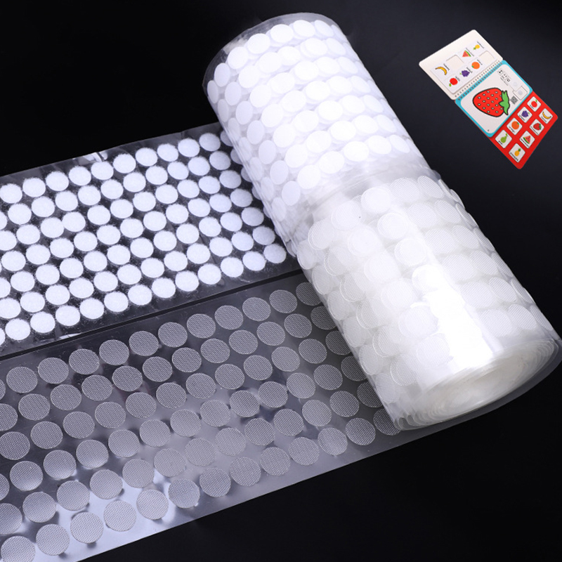 1000pair 10/15/20mm White Dot  - Velcro Sew On review and price