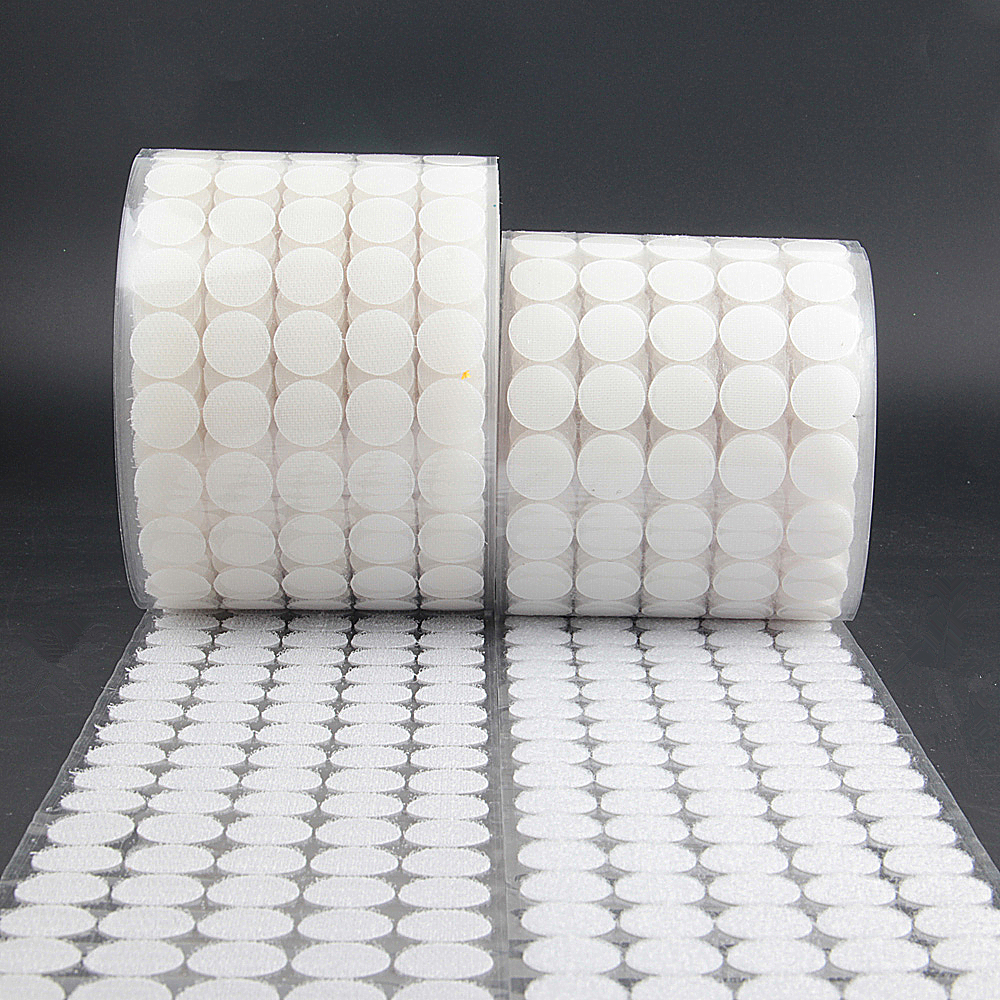 1000pair 10/15/20mm White Dot  - Velcro Sew On review and price