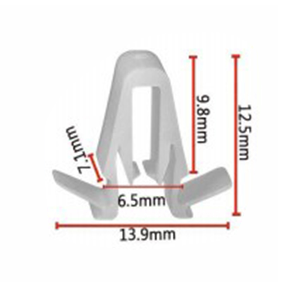 10pcs Door Garnish Mountings C - Hook Eye Fastener review and price