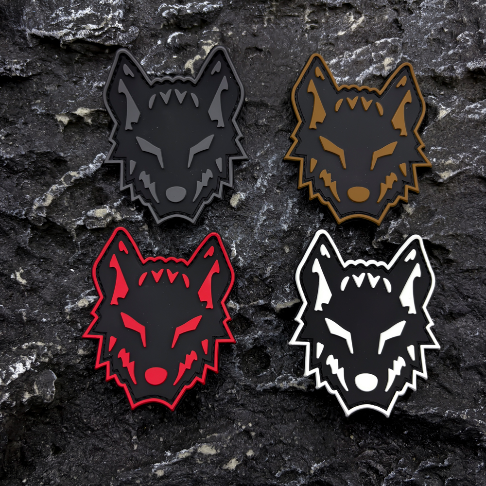 A Wolf Pvc Patch Badge, with a - Velcro Sew On review and price