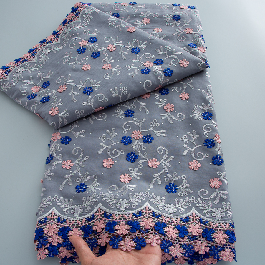 Nigerian Swiss Voile Cotton La - Sewing Embroidery Fabric review and price
