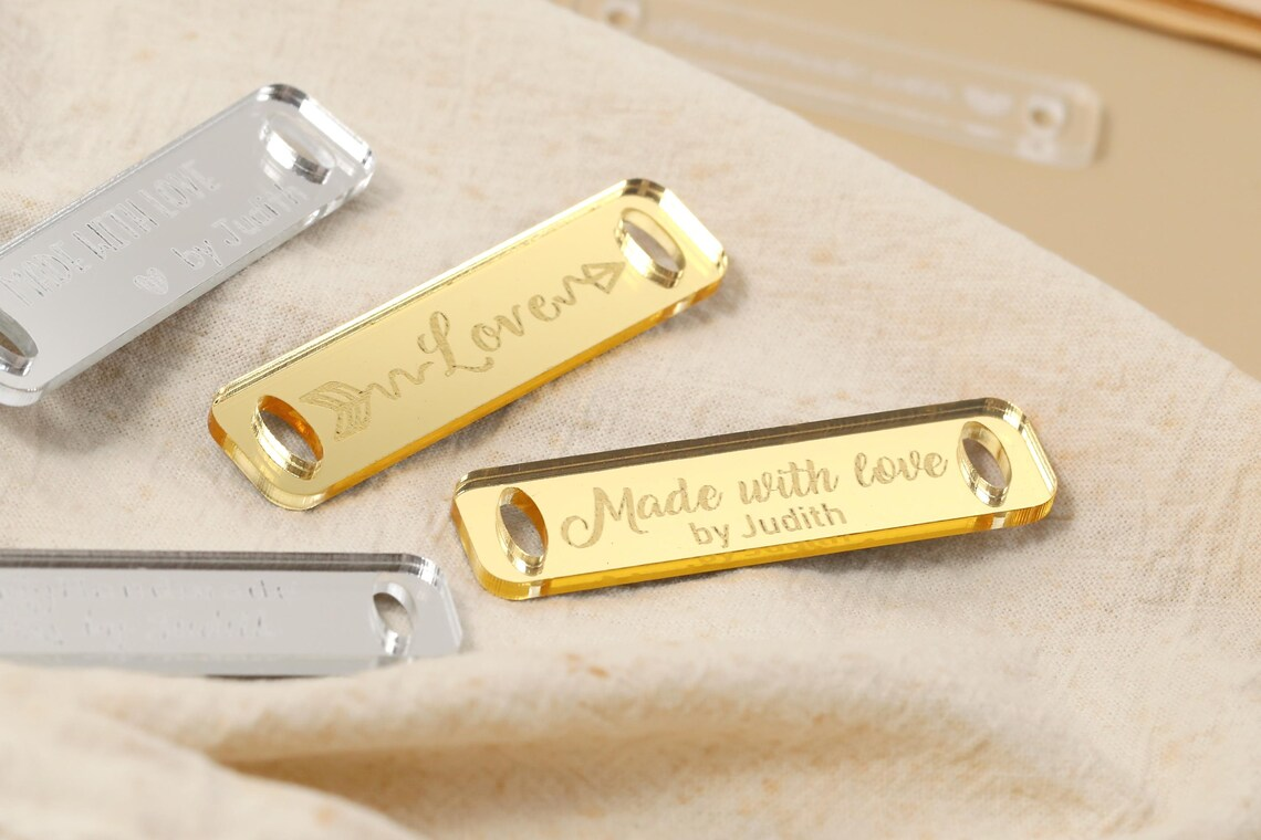 30/50/100pcs Personalized Hand - Sewing Label review and price