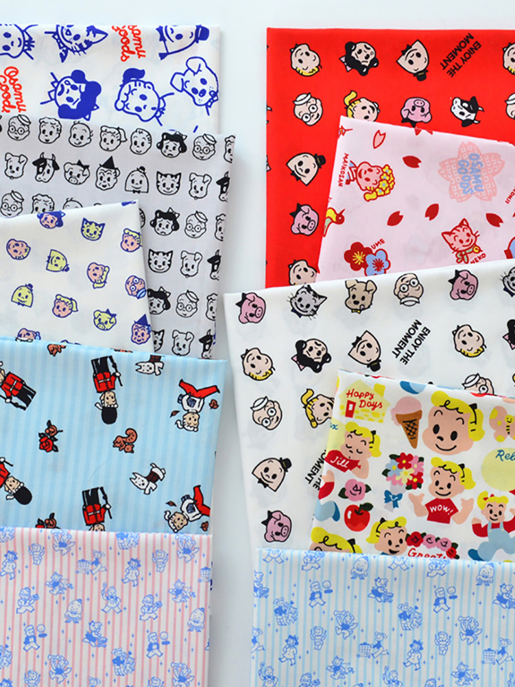 Japanese Style Cartoon Fabric  - Sewing By review and price