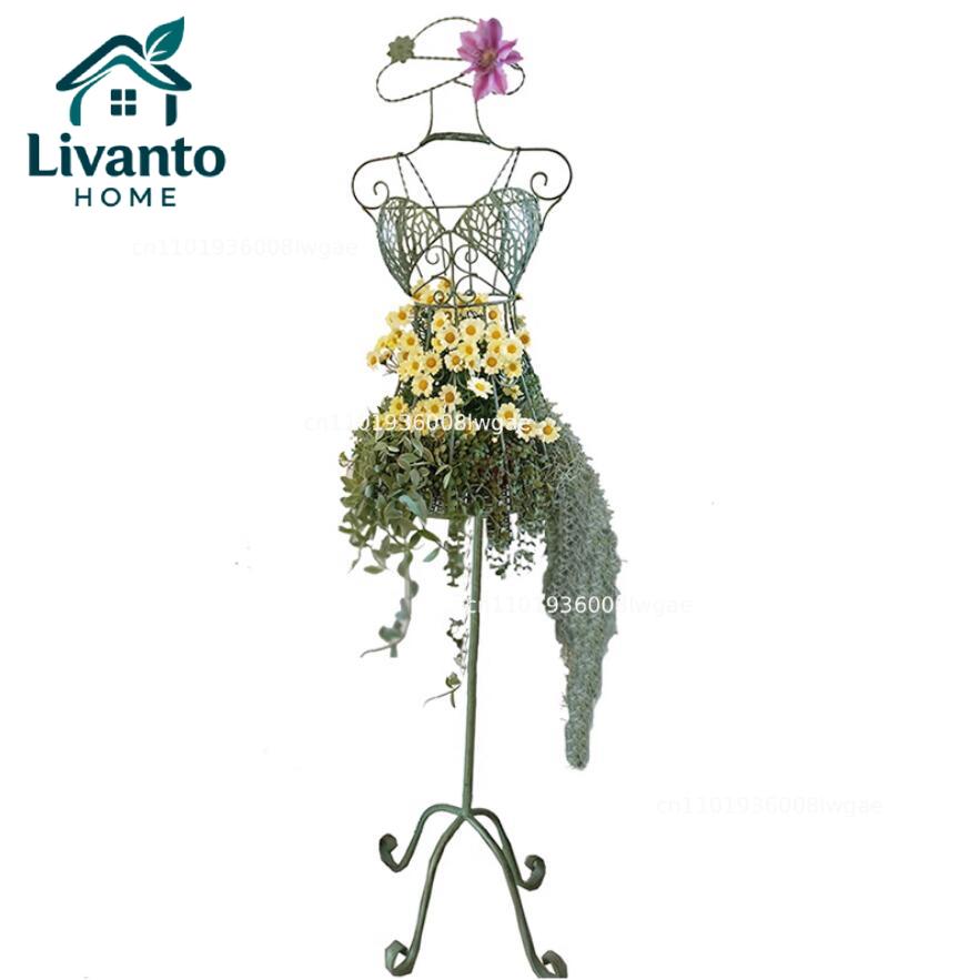 Decorative Metal Garden Dress  - Dress Form Mannequin review and price