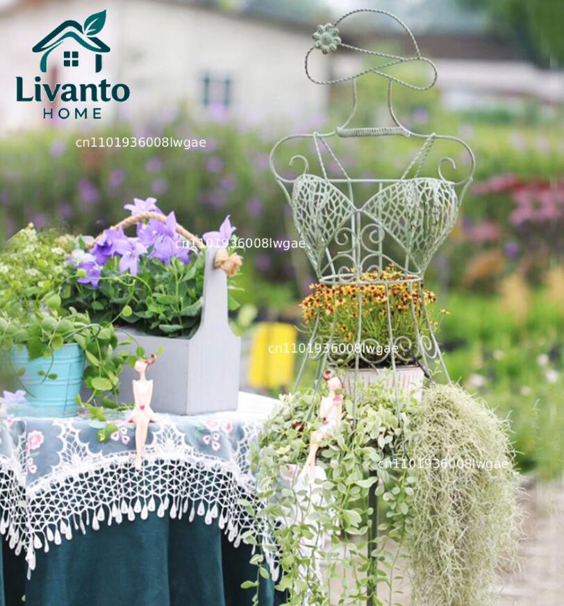 Decorative Metal Garden Dress  - Dress Form Mannequin review and price
